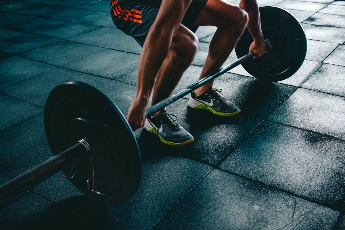 Stride old website fitness photo mockup