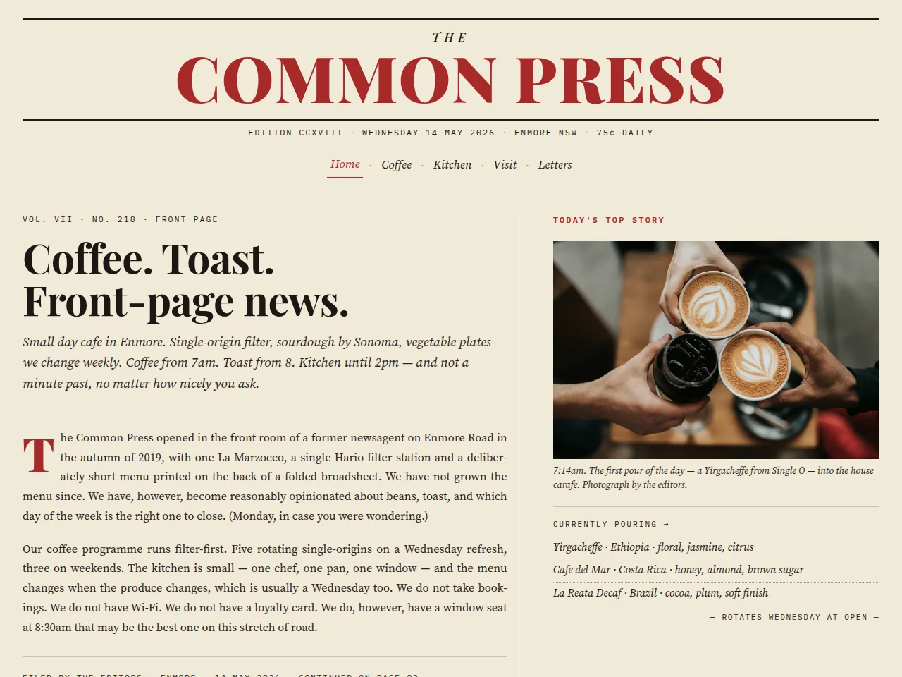 Common Press Cafe