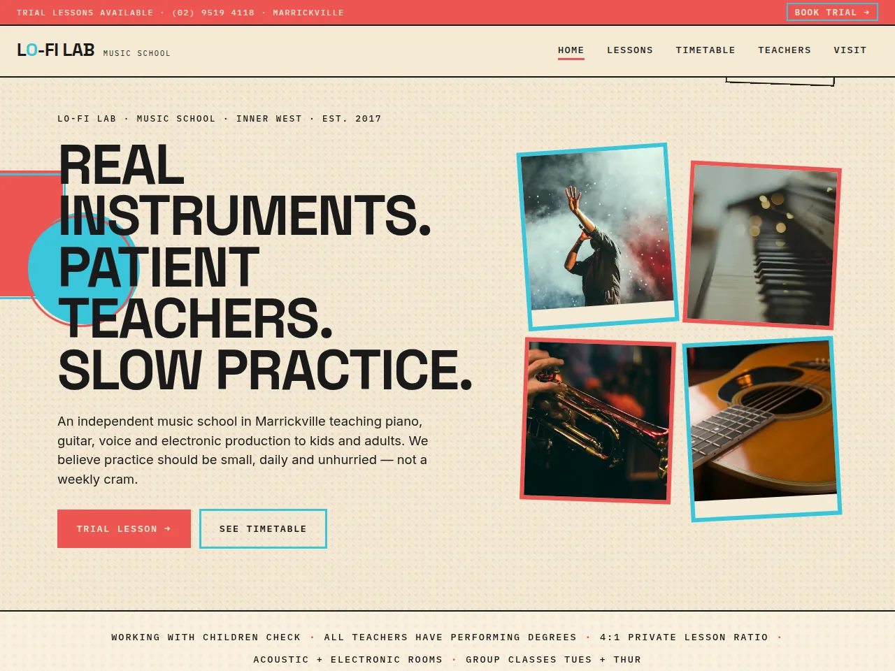 Lo-fi Lab Music School