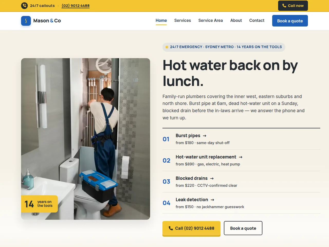 Mason & Co Plumbing